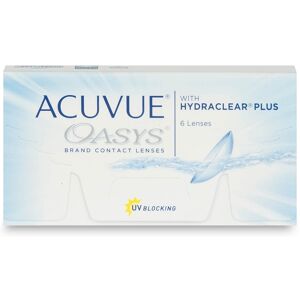 Johnson & Johnson Acuvue Oasys (6er Packung) 2-Wochen-Linsen (0.5 dpt & BC 8.4) mit UV-Schutz