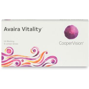 CooperVision Avaira Vitality (6er Packung) Monatslinsen (0.25 dpt & BC 8.4) mit UV-Schutz