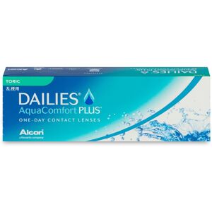 Alcon Dailies AquaComfort Plus Toric (30er Packung) Tageslinsen (2.75 dpt, Zyl. -1,25, Achse 180 ° & BC 8.8)