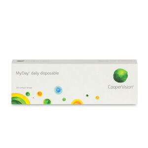 CooperVision MyDay (30er Packung) Tageslinsen (0.25 dpt & BC 8.4) mit UV-Schutz