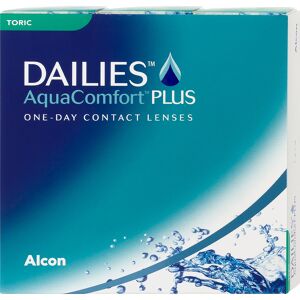 Dailies Aquacomfort Plus Toric 90er Box Alcon Tageskontaktlinsen -2,25 Achse 70 Zyl. -0,75