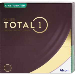 Dailies Total 1 For Astigmatism 90er Box Alcon Tageskontaktlinsen +2,50 Achse 100 Zyl. -1,25