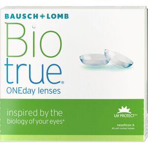 Biotrue Oneday 90er Box Bausch & Lomb Tageskontaktlinsen +0,75