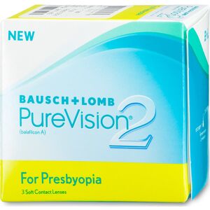 Purevision 2 Hd For Presbyopia 3er Box Bausch & Lomb Monatskontaktlinsen -9,75 Add HIGH