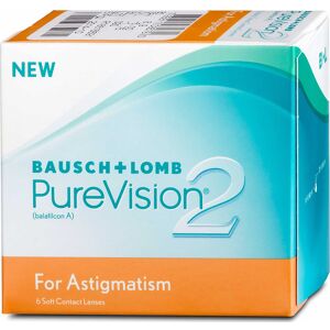 Purevision 2 Hd For Astigmatism 6er Box Bausch & Lomb Monatskontaktlinsen -0,75 Achse 80 Zyl. -0,75