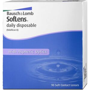 Soflens Daily Disposable 90er Box Bausch & Lomb Tageskontaktlinsen +0,50