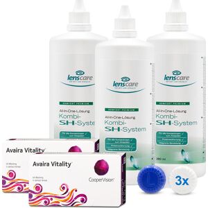 Avaira Vitality Kombi-sh-system 3er Set Cooper Vision Monatslinsen Sparsets