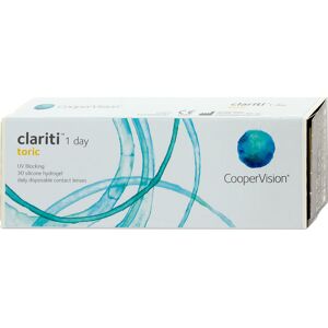 Clariti 1 Day Toric 30er Box Cooper Vision Tageskontaktlinsen -2,00 Achse 180 Zyl. -1,25