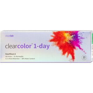 Clearcolor 1-day Clearlab Tageskontaktlinsen +1,00 Hazel