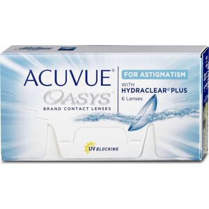 Acuvue Oasys For Astigmatism 6er Box Johnson & Johnson Wochenkontaktlinsen -0,50 Achse 70 Zyl. -1,75