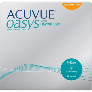 Acuvue Oasys 1-day For Astigmatism 90er Box Johnson & Johnson Tageskontaktlinsen 0,00 Achse 20 Zyl. -0,75