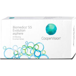 Biomedics 55 Evolution Uv 6er Box, Bc 8,6 Cooper Vision Monatskontaktlinsen -0,25