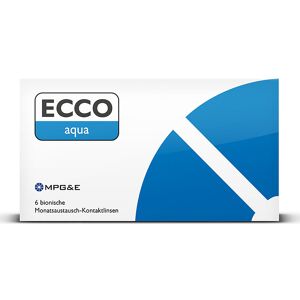 Ecco Aqua 6er Box, Bc 8,9 Mpg&e Monatskontaktlinsen -7,00