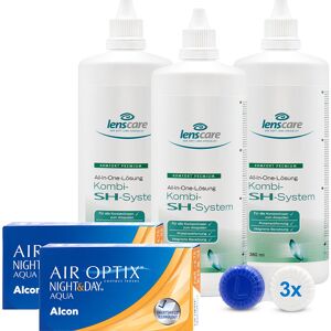 Air Optix Night&day Aqua, Bc 8,4 Kombi-sh-system 3er Set Alcon Monatslinsen Sparsets