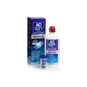 Alcon Aosept Plus mit Hydraglyde 360 ml mit Behälter - pflegemittel für kontaktlinsen
