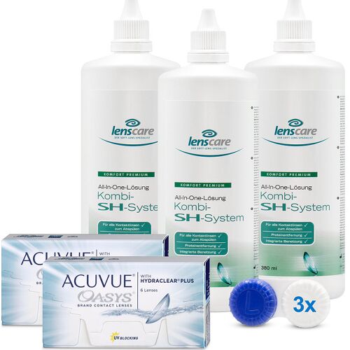 Acuvue Oasys (2x6) 2-wochenlinsen Set Johnson & Johnson Wochenlinsen Sparsets