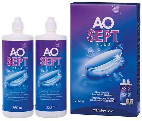 Aosept® Plus 2X360 ml Lösung