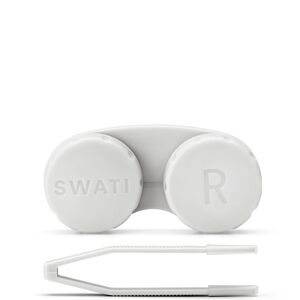 Swati Cosmetics Lens Case & Tweezers, 2 Stk.
