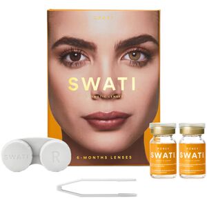 SWATI Cosmetics 6 måneders Kontaktlinser Honey