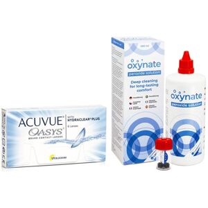 Acuvue Oasys (6 linser) + Oxynate Peroxide 380 ml med etui