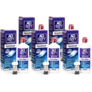 AOSEPT PLUS med Hydraglyde 5 x 360 ml med etuier