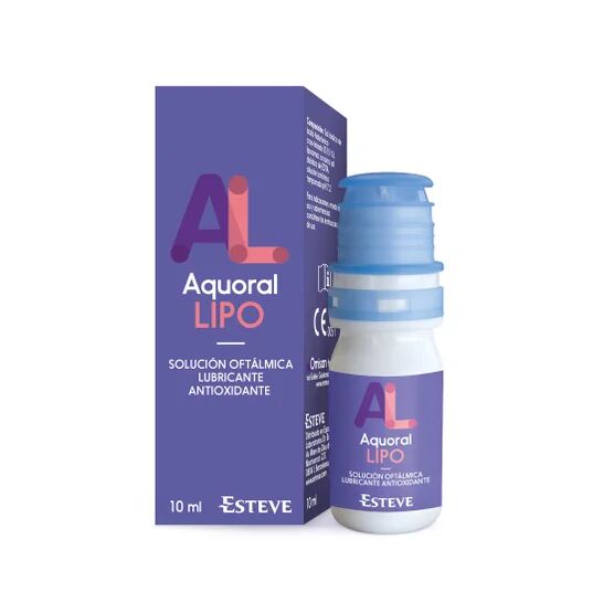 Aquoral Lipo Solución Oftálmica Lubricante Antioxidante 10ml