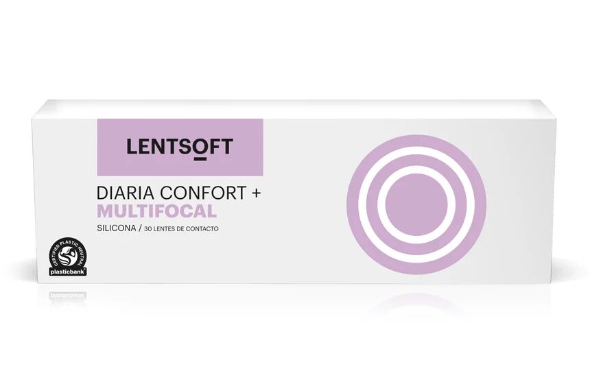 Lentsoft Diaria Confort+ Silicona Multifocal 30 Unidades Lentillas