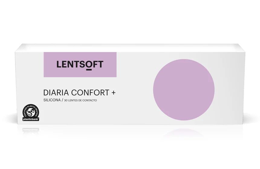 Lentsoft Diaria Confort+ Silicona 30 Unidades Lentillas