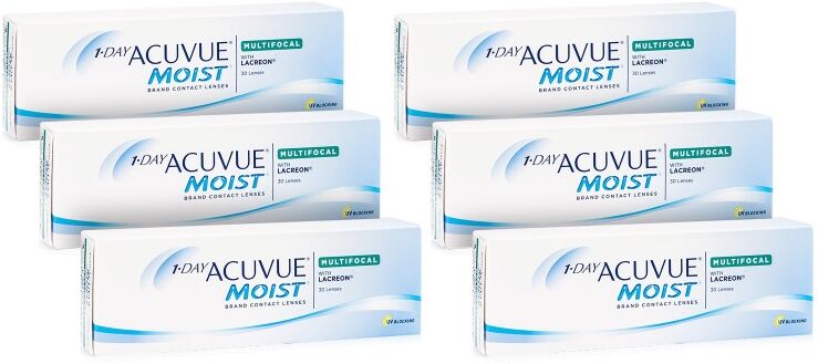 Acuvue contact lenses 1-DAY Acuvue Moist Multifocal (180 lenses)