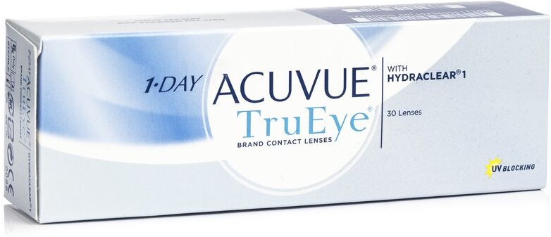 Acuvue contact lenses 1-DAY Acuvue TruEye (30 lenses)