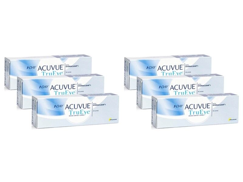 Acuvue contact lenses 1-DAY Acuvue TruEye (180 lenses)