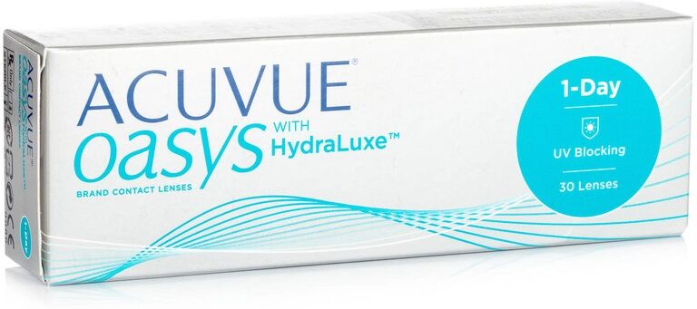 Acuvue contact lenses Acuvue Oasys 1-Day with HydraLuxe (30 lenses)