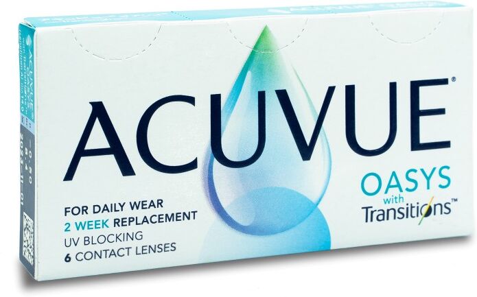 Acuvue contact lenses Acuvue Oasys with Transitions (6 lenses)