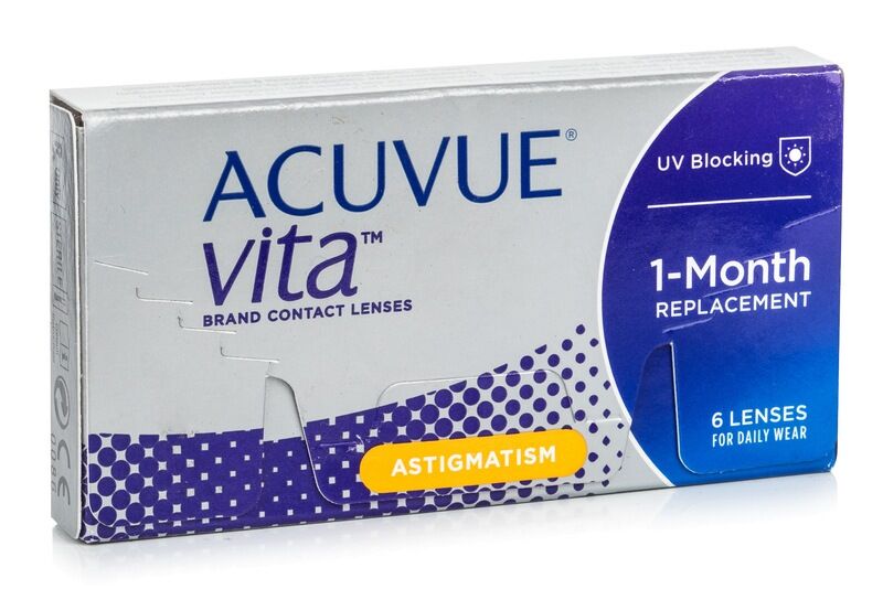 Acuvue contact lenses Acuvue Vita for Astigmatism (6 lenses)