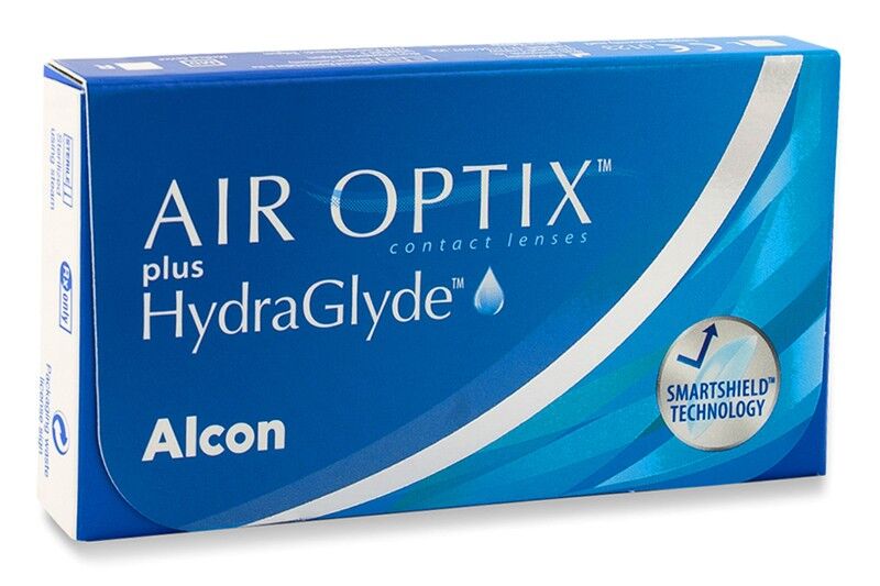 Air Optix contact lenses Air Optix Plus Hydraglyde (6 lenses)