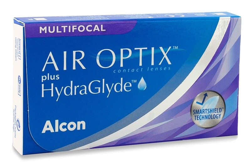 Air Optix contact lenses Air Optix Plus Hydraglyde Multifocal (3 lenses)