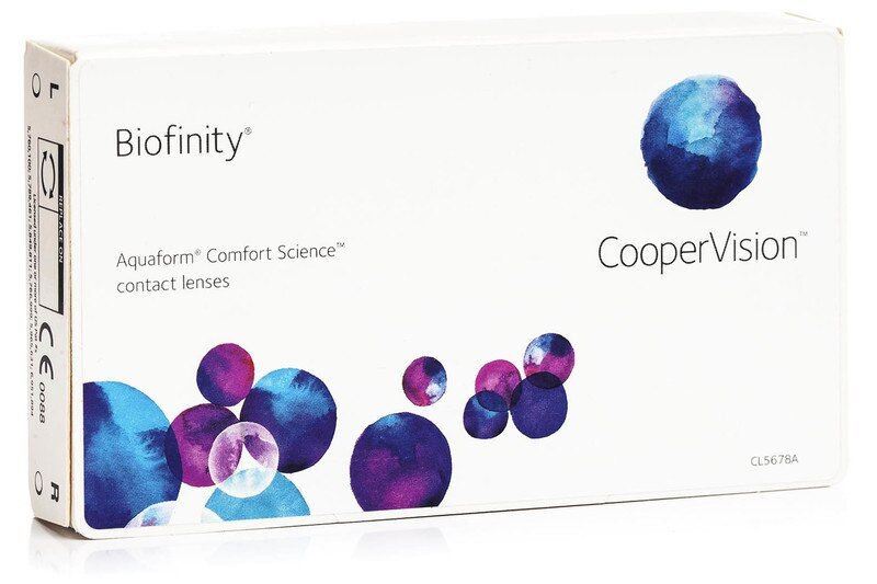 Biofinity contact lenses Biofinity CooperVision (3 lenses)