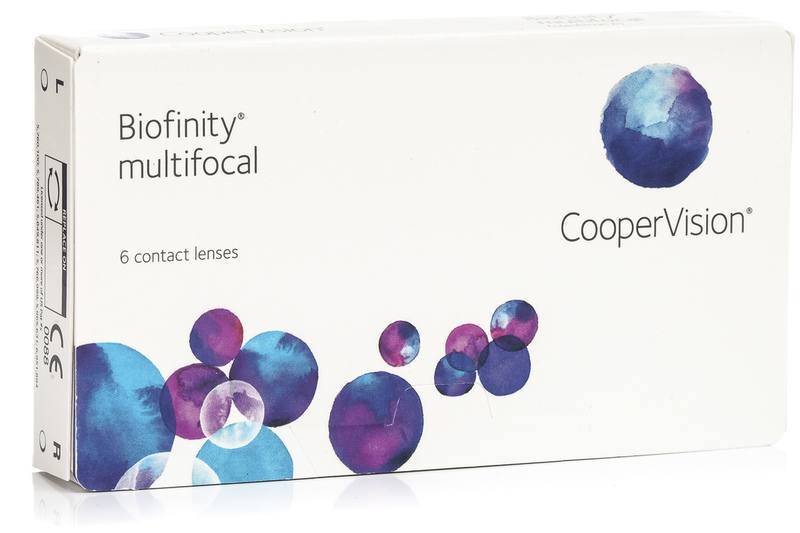 Biofinity contact lenses Biofinity Multifocal CooperVision (6 lenses)