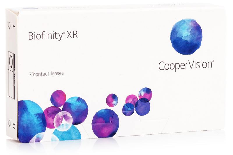 Biofinity contact lenses Biofinity XR CooperVision (3 lenses)