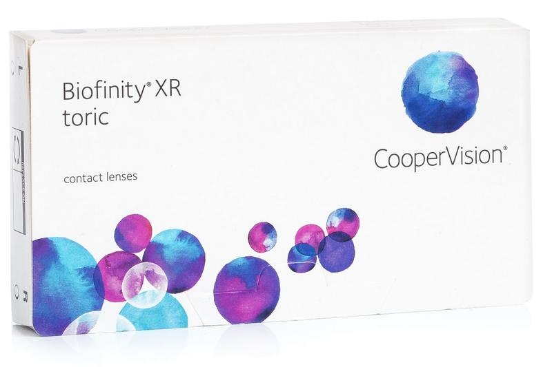 Biofinity contact lenses Biofinity XR Toric CooperVision (3 lenses)