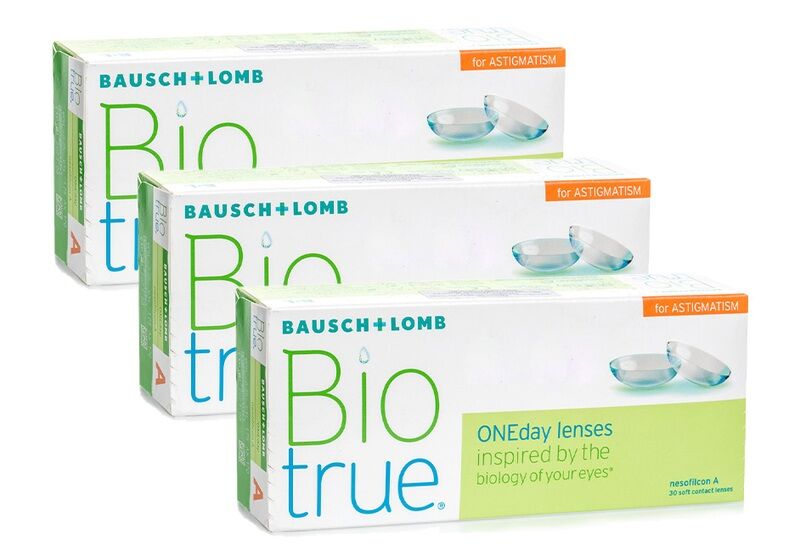 Biotrue contact lenses Biotrue ONEday for Astigmatism (90 lenses)