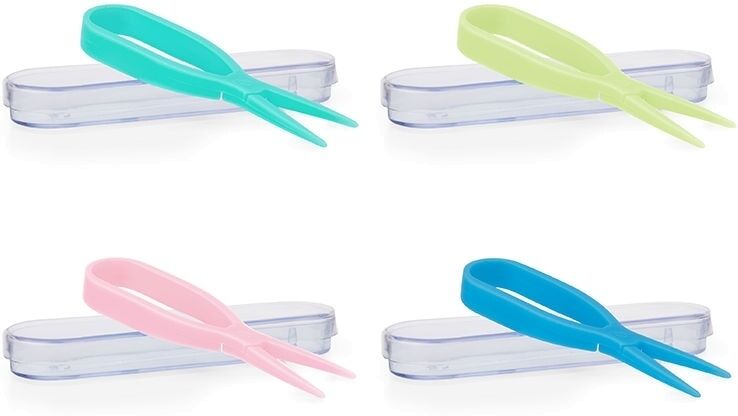 Acuvue contact lenses Color tweezers for contact lenses with case