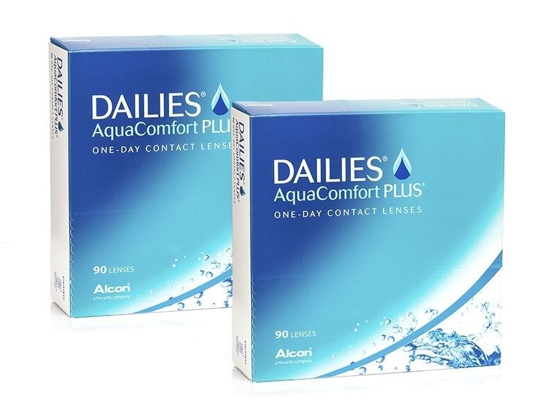 Dailies contact lenses DAILIES AquaComfort Plus (180 lenses)