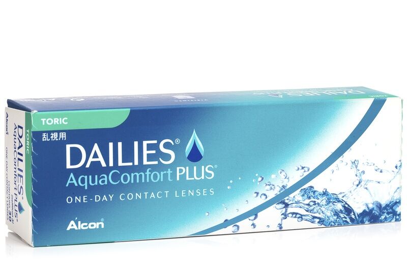 Dailies contact lenses DAILIES AquaComfort Plus Toric (30 lenses)