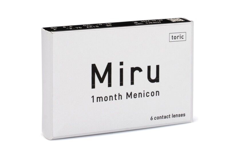 Miru 1 month for Astigmatism (6 lenses)
