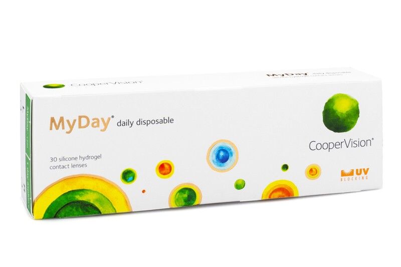 MyDay contact lenses MyDay daily disposable CooperVision (30 lenses)