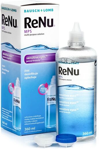 Renu solutions ReNu MPS Sensitive Eyes 360 ml with case