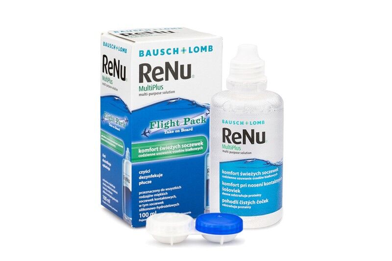 Renu solutions ReNu MultiPlus Flight Pack 100 ml with case
