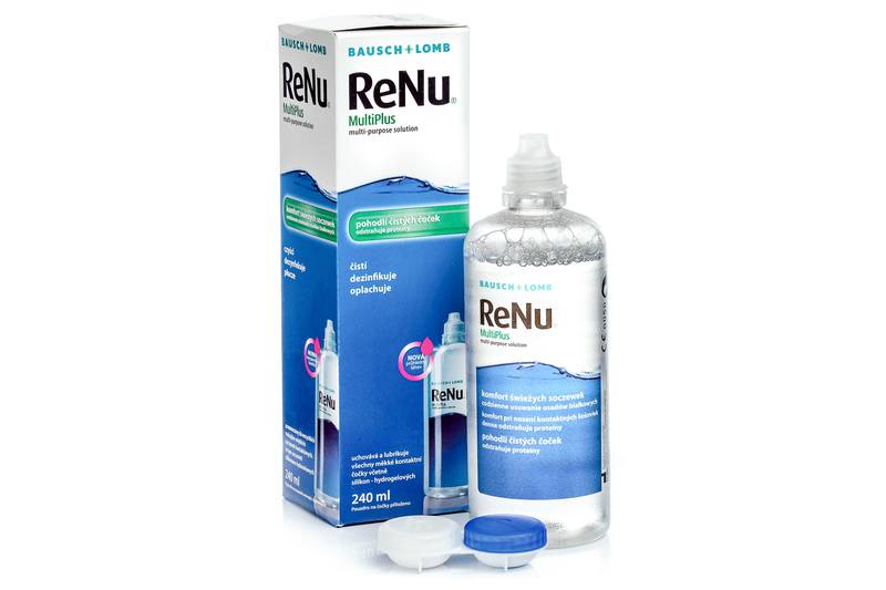 Renu solutions ReNu MultiPlus 240 ml with case