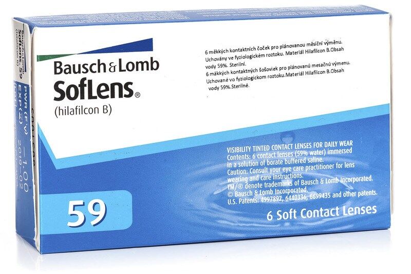 Soflens contact lenses SofLens 59 (6 lenses)